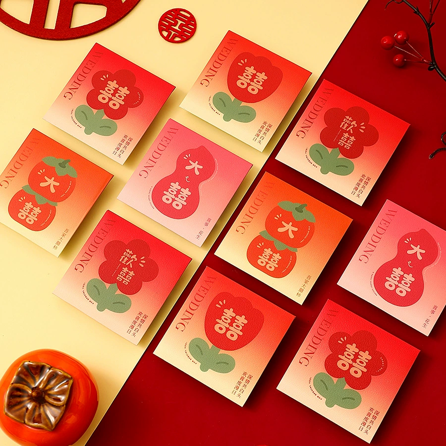 2023 Новая Свадебная блокирующая дверь Красный Свадебный конверт Специально для свадьбы Seimen Маленькая Свадебная сумка Изменить маленький размер