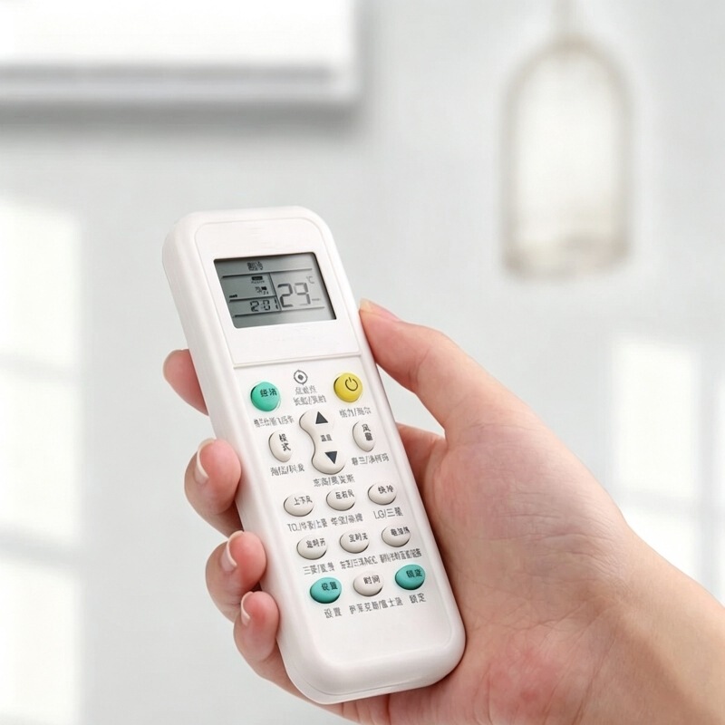 This universal air conditioner remote control is compatible with various models of air conditioners and can be used for both cooling and heating functions This universal air conditioner remote control is compatible with various models of air conditioners and can be used for both cooling and heating functions