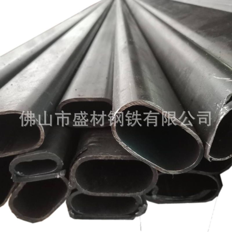 厂家供应非标定做平椭圆蛋管10*33*1 25*45*0.8异型管可电镀折弯