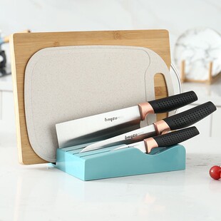 Horizontal Knife Holds Storage Rack for Knife Holds Kitchen Storage Rack Chopping Board Kitchen Knife Integrated Storage Rack