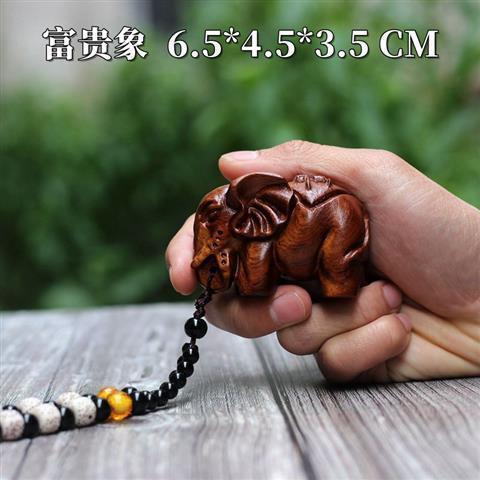 ラオスの黄花梨の木の彫刻の取っ手の件の実木の文は手作業の精密な彫刻を遊んで男性を彫刻します。|undefined