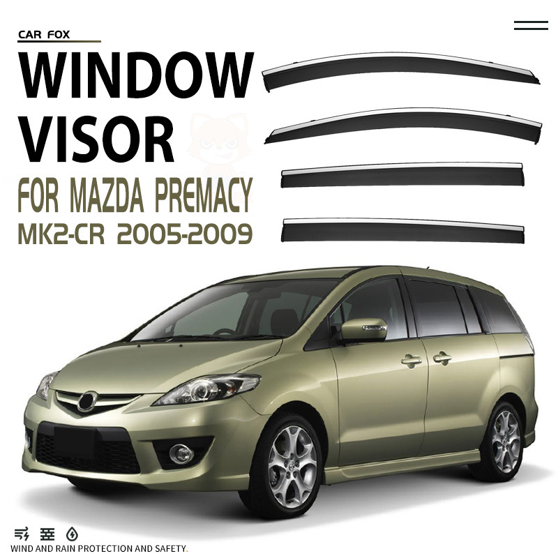 Suitable for Mazda Mazda Premacy Window visor Car Window Rain Shield Rain Eyebrow