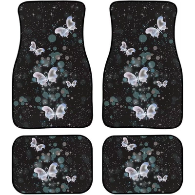Avtomobil döşəmə paspasları — Anti-Slip - car-floor-mat-25-33444468cm-two-pairs-four-pieces-in-total