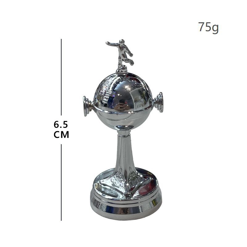 Trofeo de la Liga de Super Campeones en inglés mundial, llavero de trofeo de Metal de baloncesto, colgante, adorno conmemorativo para fanáticos del fútbol