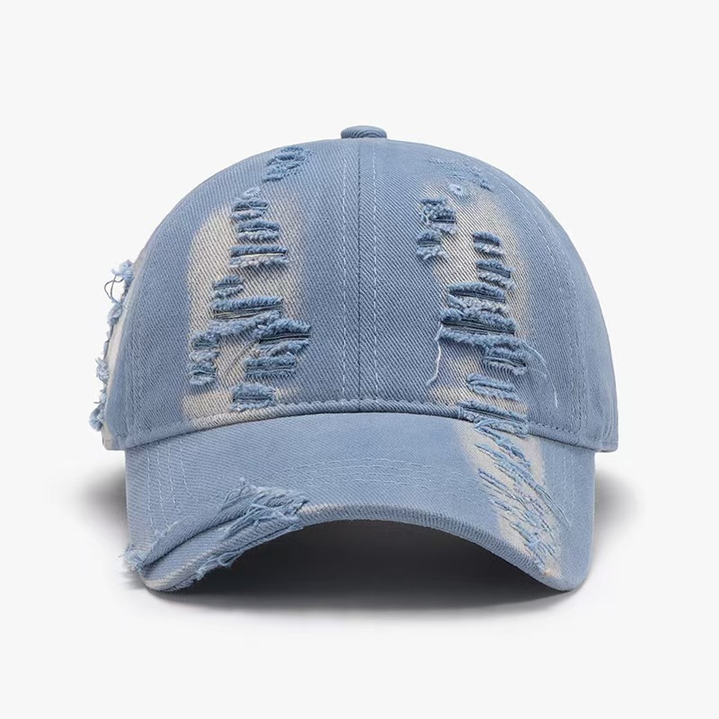 Primavera y otoño sombrero de béisbol al por mayor agujero de lavado de agua Europa y América universal hombre deportes al aire libre viajar gorra de lengua de pato marea damas