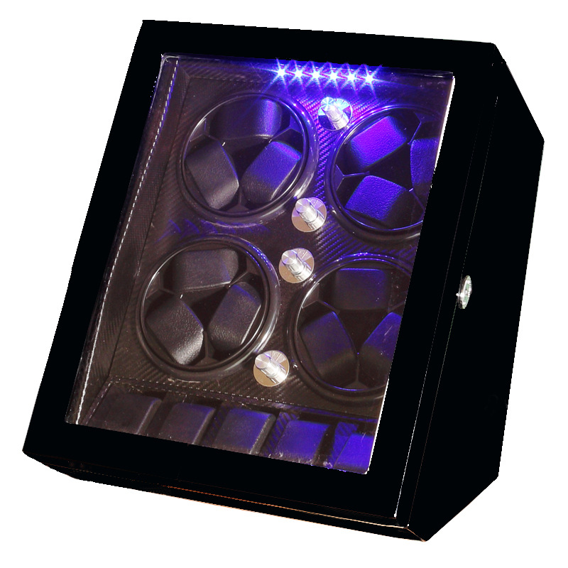 New High-End Piano Lacquer Vertical Mechanical Watch Winder Watch Box Automatic Winding Watch Box Watch Winder