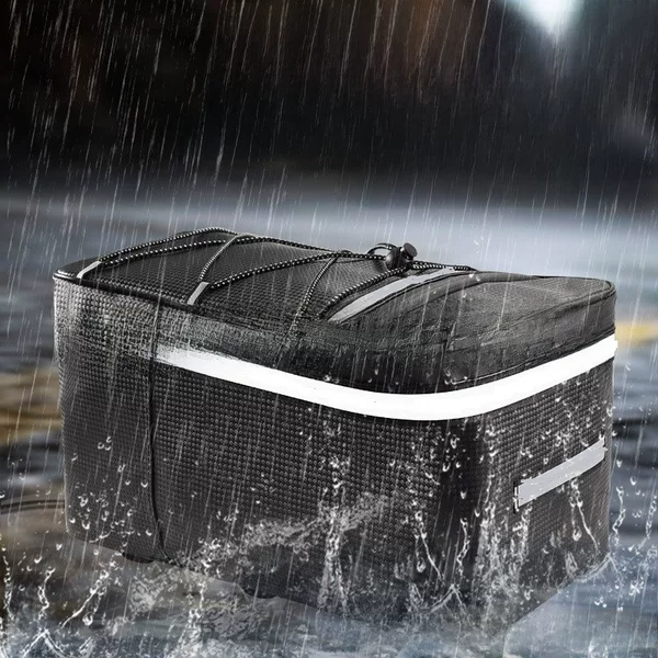 Motorcycle Tail Bag Driving Bag Back Seat Bag Electric Vehicle Rear Seat Tail Rack Pack Saddle Bag Riding Equipment Large