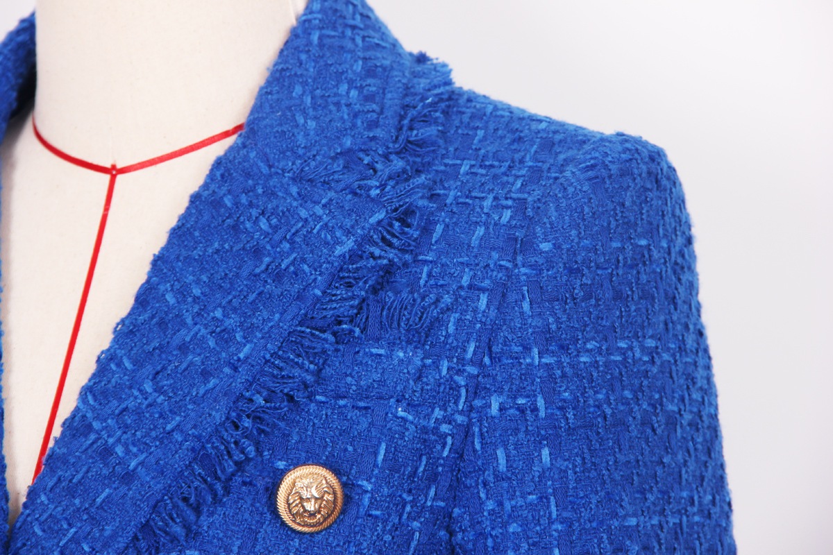 Classic Women's Suit Jacket - Elegant Tailored Blazer For Spring_voghion.com