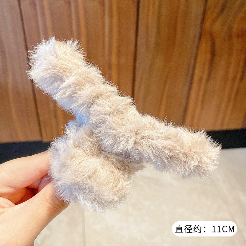 2023 nueva celebridad en línea horquilla clip de la Cabeza trasera clip de tiburón accesorios para el cabello de alta calidad agarre del pelo grande clip de pelo tocado