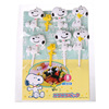 Nuby, cartoon fruit fork, fruit Japanese children's cute plastic set