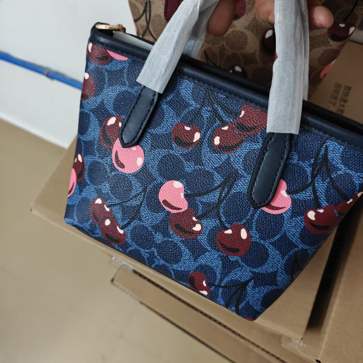 Koujia cuero lv bolso femenino mini city15 bolso tote bolso nuevo estilo cesta de verduras bolso diagonal de un solo hombro