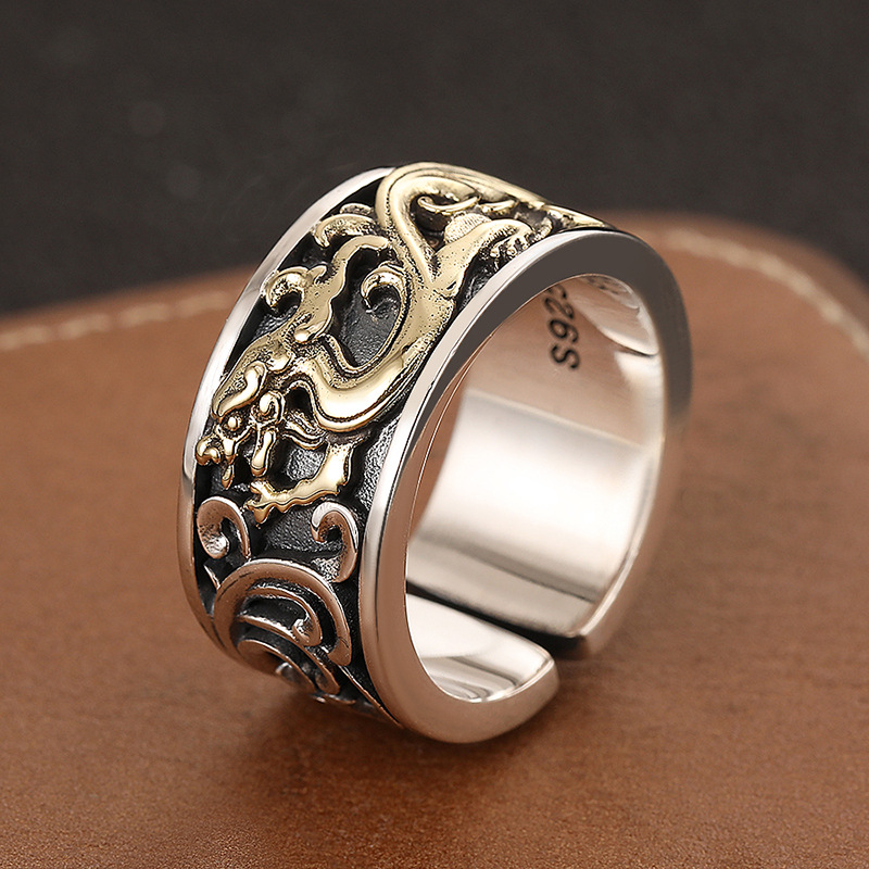 Men's retro ring