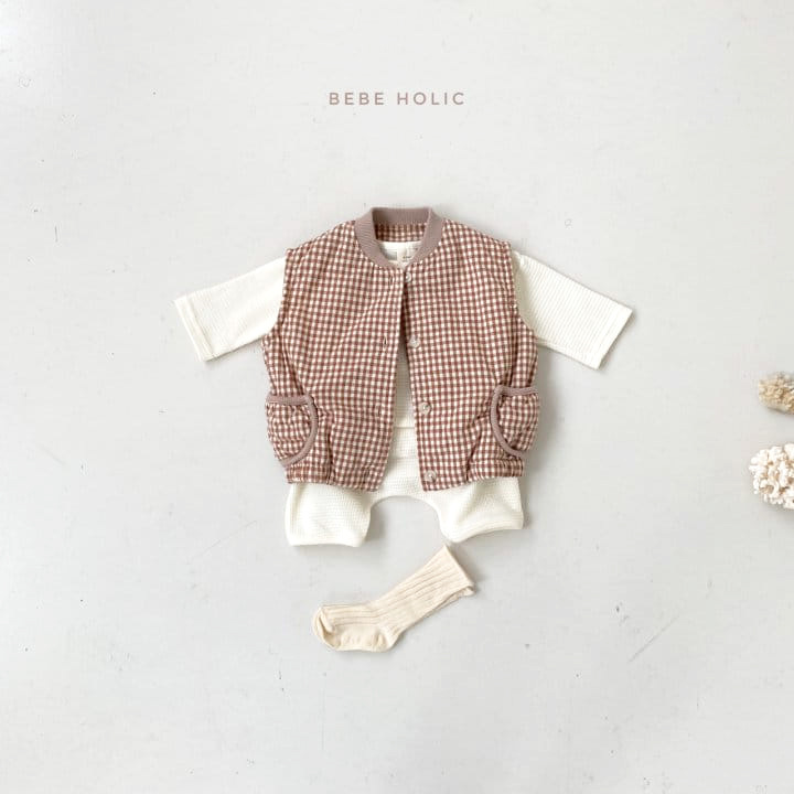 Chaleco de algodón a cuadros para niños ropa de otoño e invierno para niños ropa de estilo coreano Chaleco de bebé Otoño e Invierno chaleco cardigan