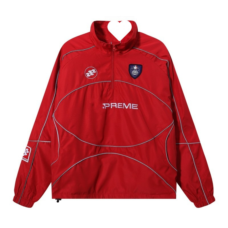 Ducati冲锋衣Soccer Jersey杜卡迪联名印花足球服宽松运动短袖T恤|undefined