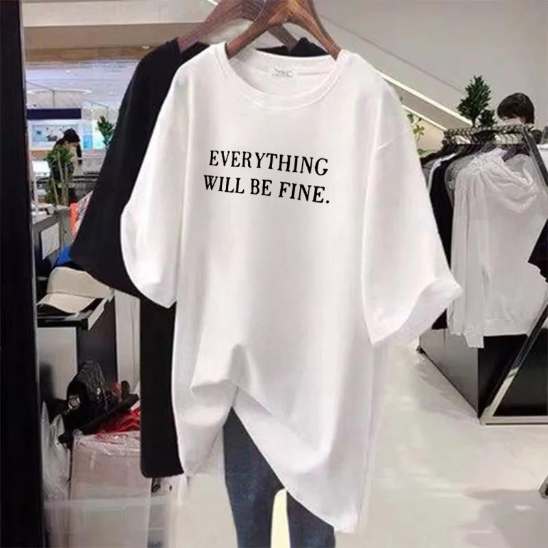 2023 summer new pregnant women's coat women's fat mm300 kg plus size women's printing trend long T-shirt short sleeve 2023 summer new pregnant women's coat women's fat mm300 kg plus size women's printing trend long T-shirt short sleeve