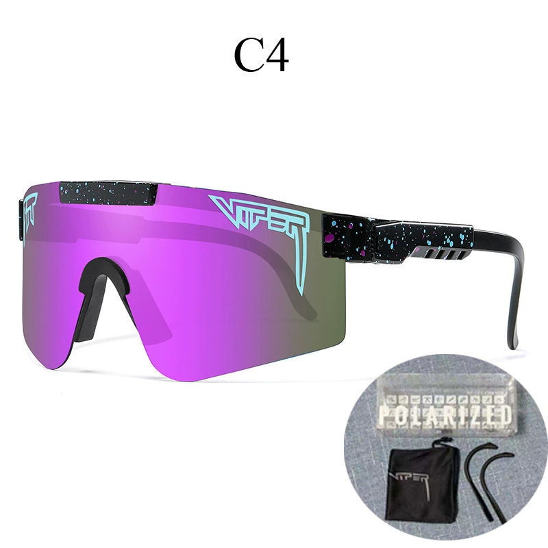 Очки для езды Pit Viper TR90, ветрозащита, поляризационный спорт щит, лёгкий вес 0.03 кг