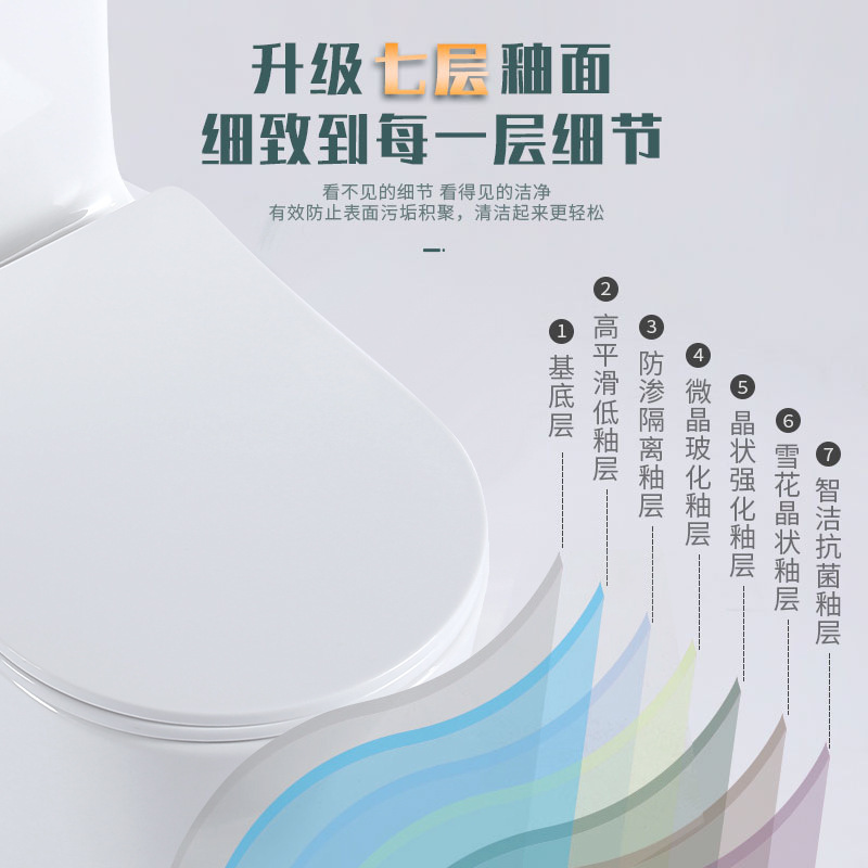 普通马桶大冲力虹吸抽水马桶节水静音防堵防臭家用坐便器跨境热卖|undefined