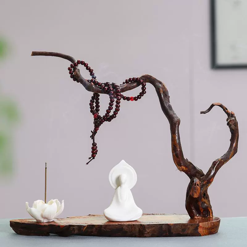 Новый чайно-стильный Zen корень резьба ремесла, деревянная упаковка для чая, комната, ТВ-стойка, крыльцо, персонаж, мягкое декорирование