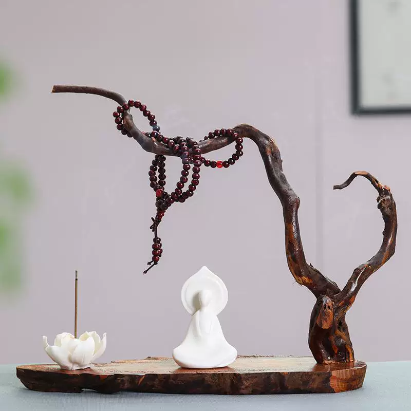 Новый чайно-стильный Zen корень резьба ремесла, деревянная упаковка для чая, комната, ТВ-стойка, крыльцо, персонаж, мягкое декорирование