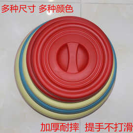 加厚熟塑料多尺寸红蓝绿黄粉色水桶垃圾桶消毒桶盖子单卖一件代发