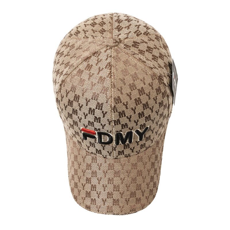 New Spring and Autumn Trendy Baseball Hat Letter Jacquard Duck Tongue Hat Unisex Baseball Hat Breathable Sunshade Hat Trendy Men_voghion.com