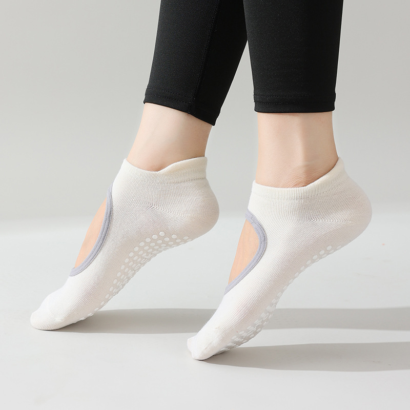[Entrega el mismo día] Calcetines especiales para yoga y pilates, calcetines de yoga, calcetines deportivos antideslizantes para interiores, para verano