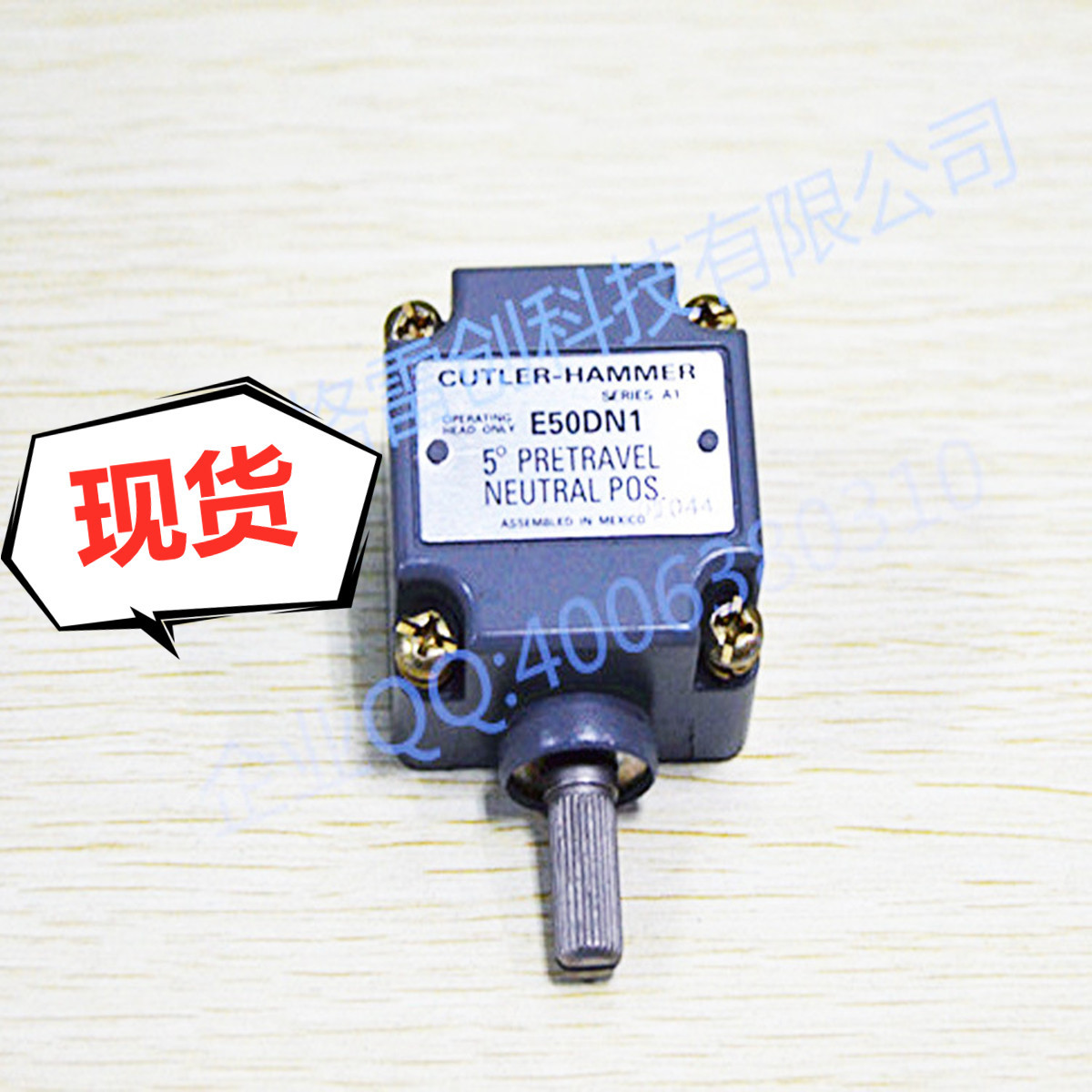 【现货、全新、原装】 Cutler-Hammer 限位开关头部 E50DN1