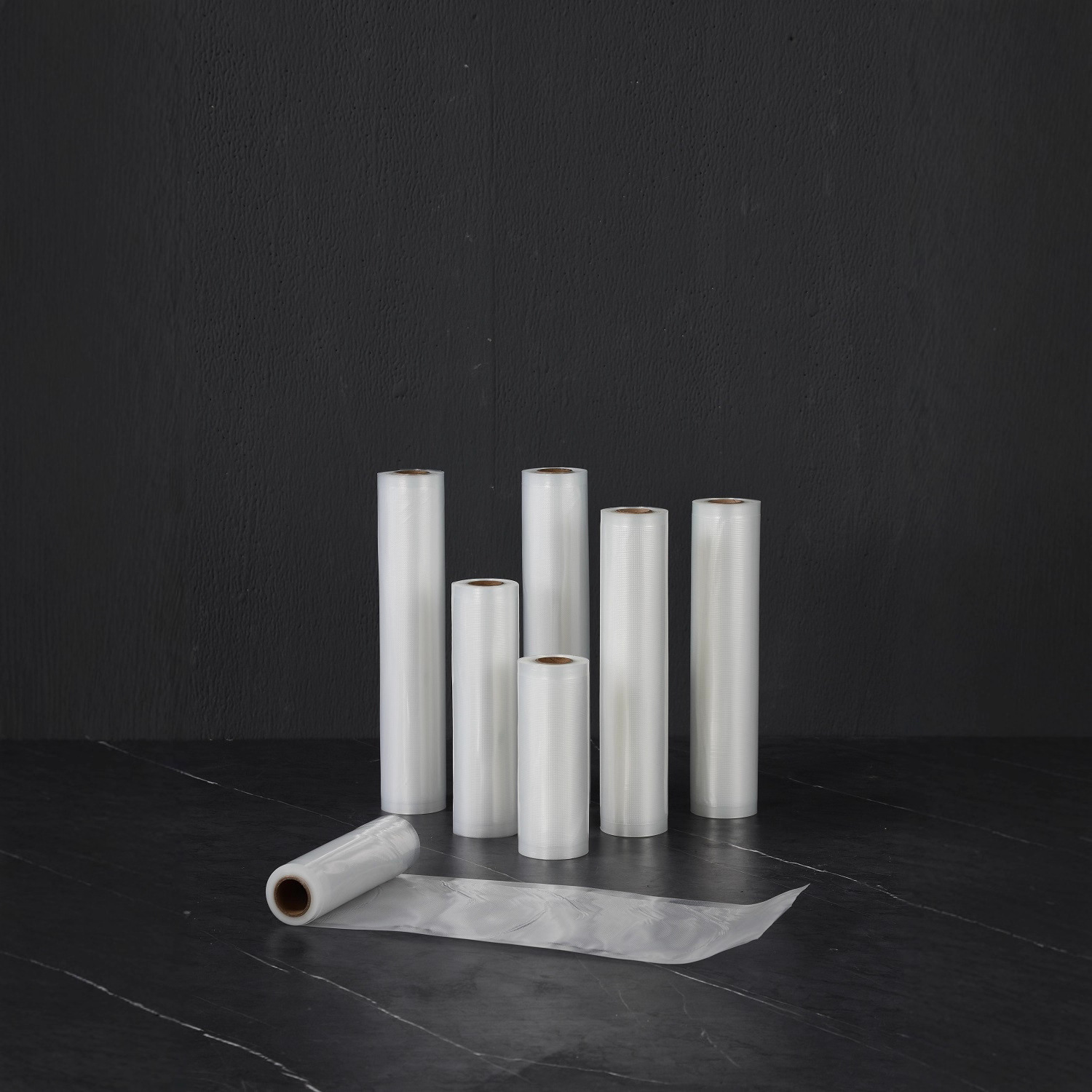 Grano rollo de película bolsa de vacío de alimentos máquina de vacío bolsa de embalaje hogar comercial sellado bolsa de vacío de grano