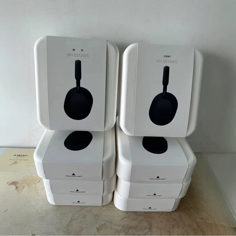 Cross-Border Wh-1000Xm5 Head-Mounted Bluetooth Headset All-In-Ear Wireless Call Low-Latency Headset One Machine One Code