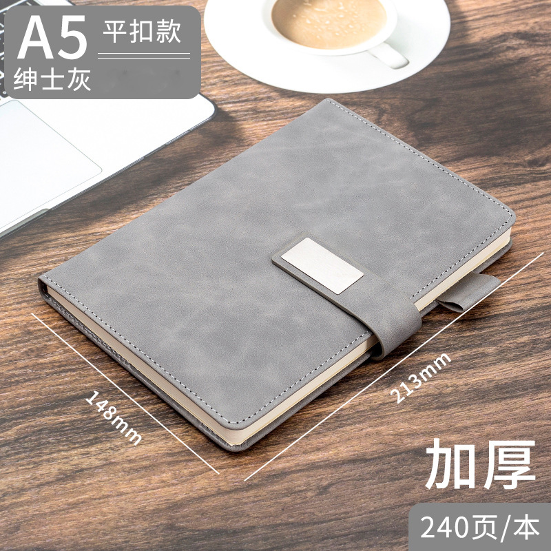 A5 버클북(사각버클)/그레이