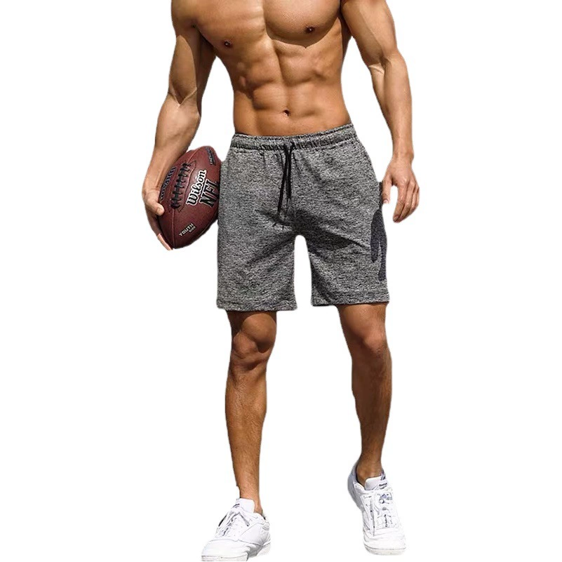 Спортивные шорты мужские для бега, фитнеса, Быстросохнущий костюм, повседневные Летние Свободные тренировочные баскетбольные пляжные брюки три четверти