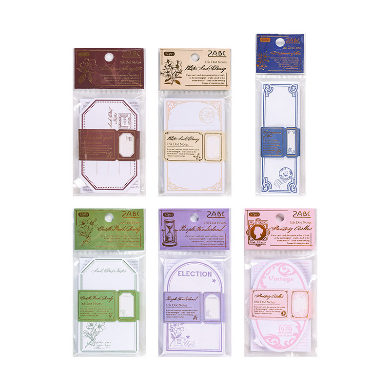 Papel de tinta de material de nota DIY retro cuentas de mano papel de nota de fondo decoración base no adhesivo papel de fondo nota de mensaje