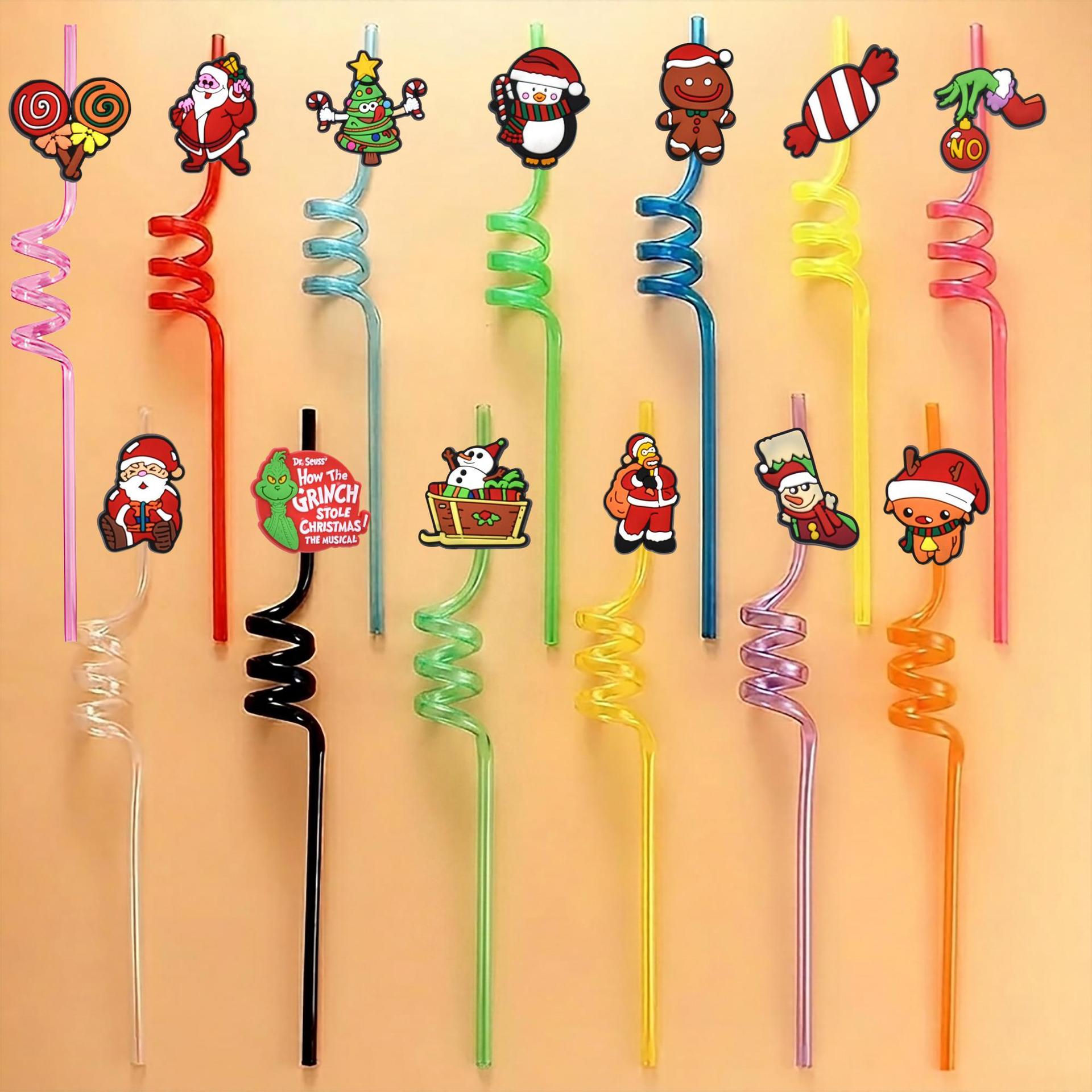 Cute Christmas small creative accessory PVC