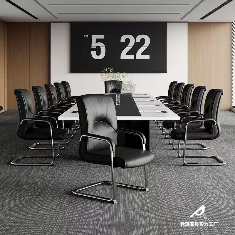Office Chair, Comfortable Conference Chair, Home Computer Chair, Comfortable for Long Sitting, Desk Chair, Integrated Bow-Shaped Chair, Office Chair, Brown Office Chair, Comfortable Conference Chair, Home Computer Chair, Comfortable for Long Sitting, Desk Chair, Integrated Bow-Shaped Chair, Office Chair, Brown