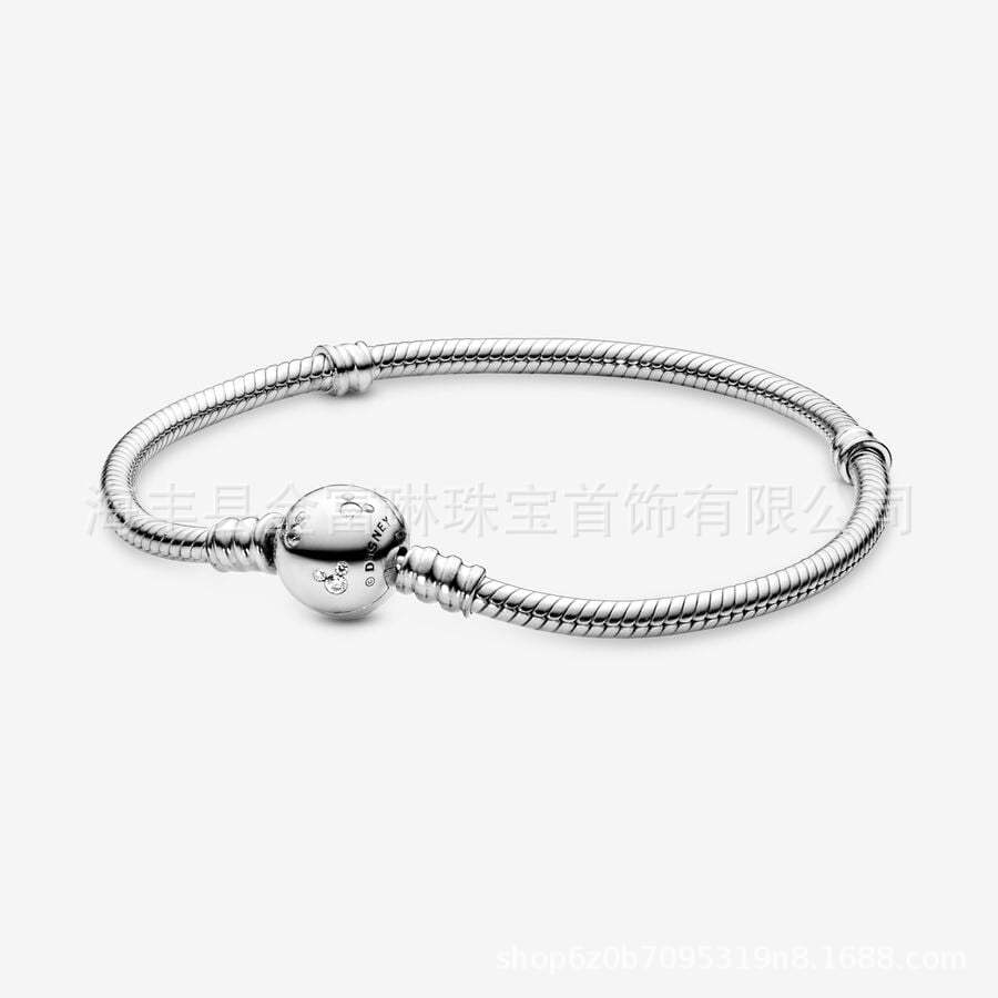 Pandora pulsera fuente fábrica venta al por mayor de alta versión amor clásico Venta caliente DIY serpiente hueso pulsera