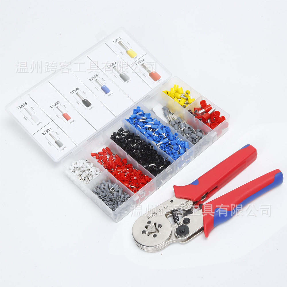 사변형 6-4A + 1200 (빨간색과 파란색 핸들 흰색 헤드)