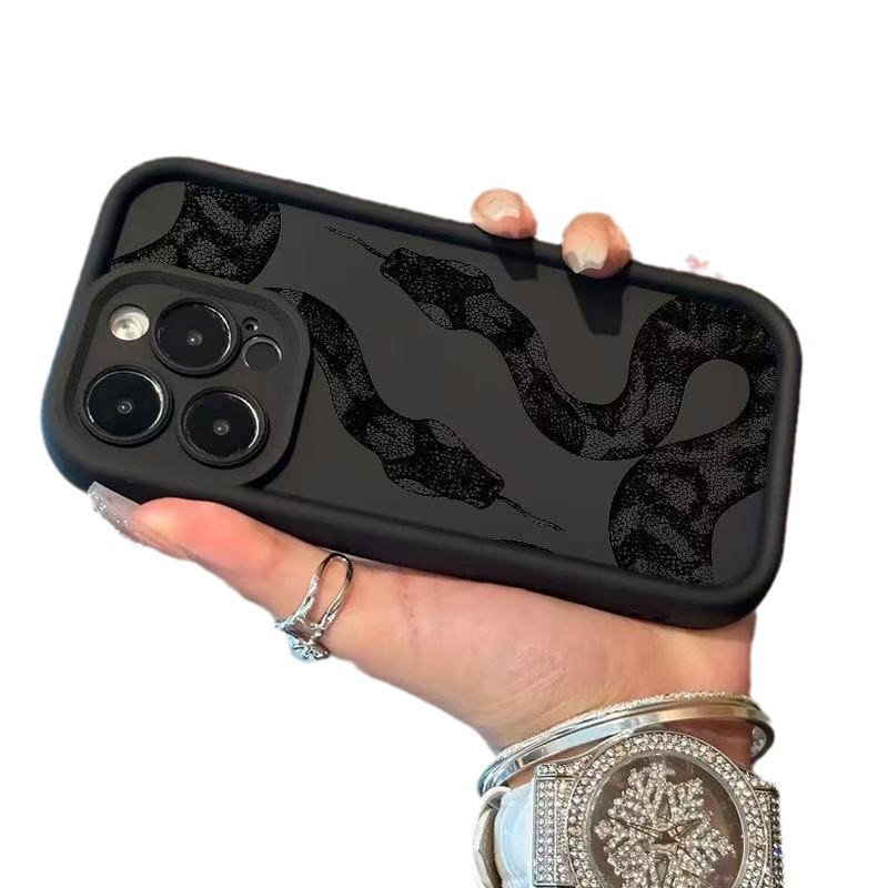 Funda para teléfono iphone16pro Apple 15/14 Diablo doble pitón 11 Europa y América 13promax nuevo 12