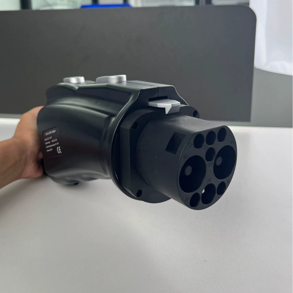 Зарядная свая постоянного тока разъем CCS2 в GBT конвертер головка DC европейский стандарт национальный стандарт 250A новый энергетический автомобиль