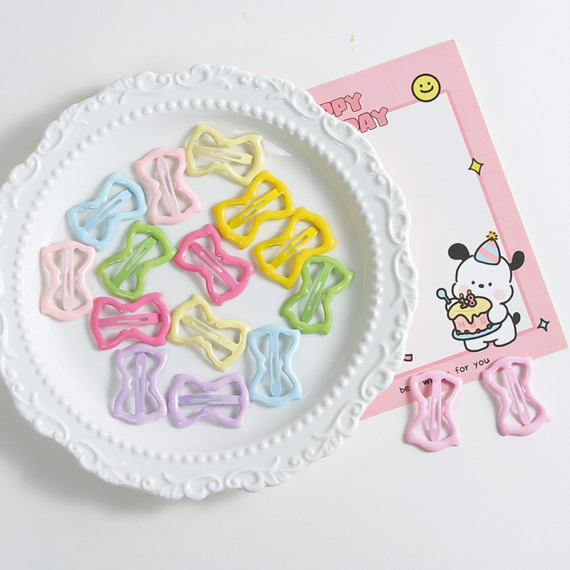 新しいドーパミン子供用ヘアピンかわいい女の子カラフルな bb クリップ韓国風キャンディーカラーのヘアピン小さなクリップ帽子|undefined