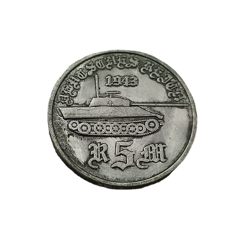 German vintage silver coin 1943 playable commemorative coin manufacturer badge collection wholesale