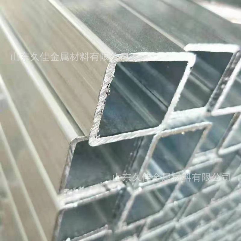 方矩管 建筑装饰用镀锌方管 交通结构用管 温室大棚用镀锌矩形管