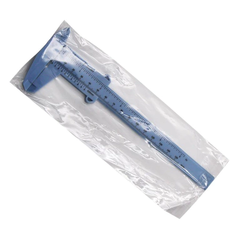 Многоцветный дополнительный Пластиковый штангенциркуль с двойной шкалой 0-150 мм, измерительный инструмент для воспроизведения текста, мини-инструмент для измерения студентов