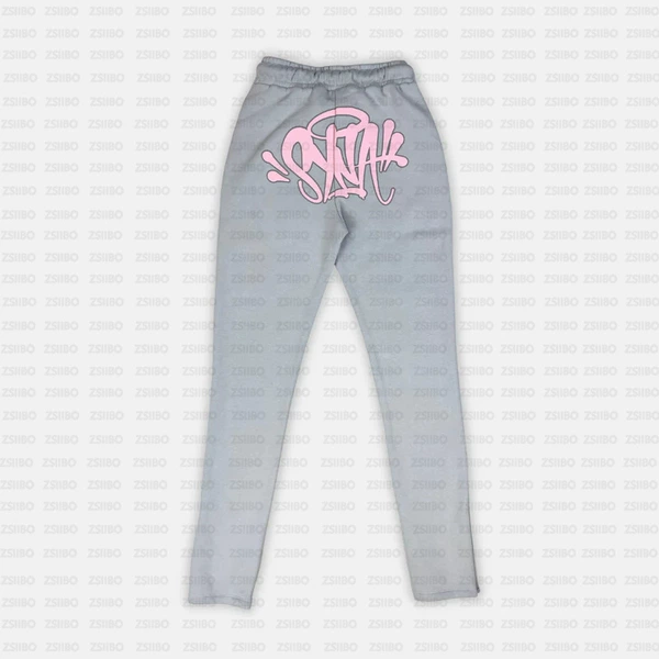 T03 gray trousers [pink print]