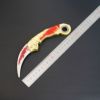 Upgraded version of Rotary Blind Blind Curder Dagger Jinlong Press Yueshuang Holding the Rotal Alloy Model Weapon toys