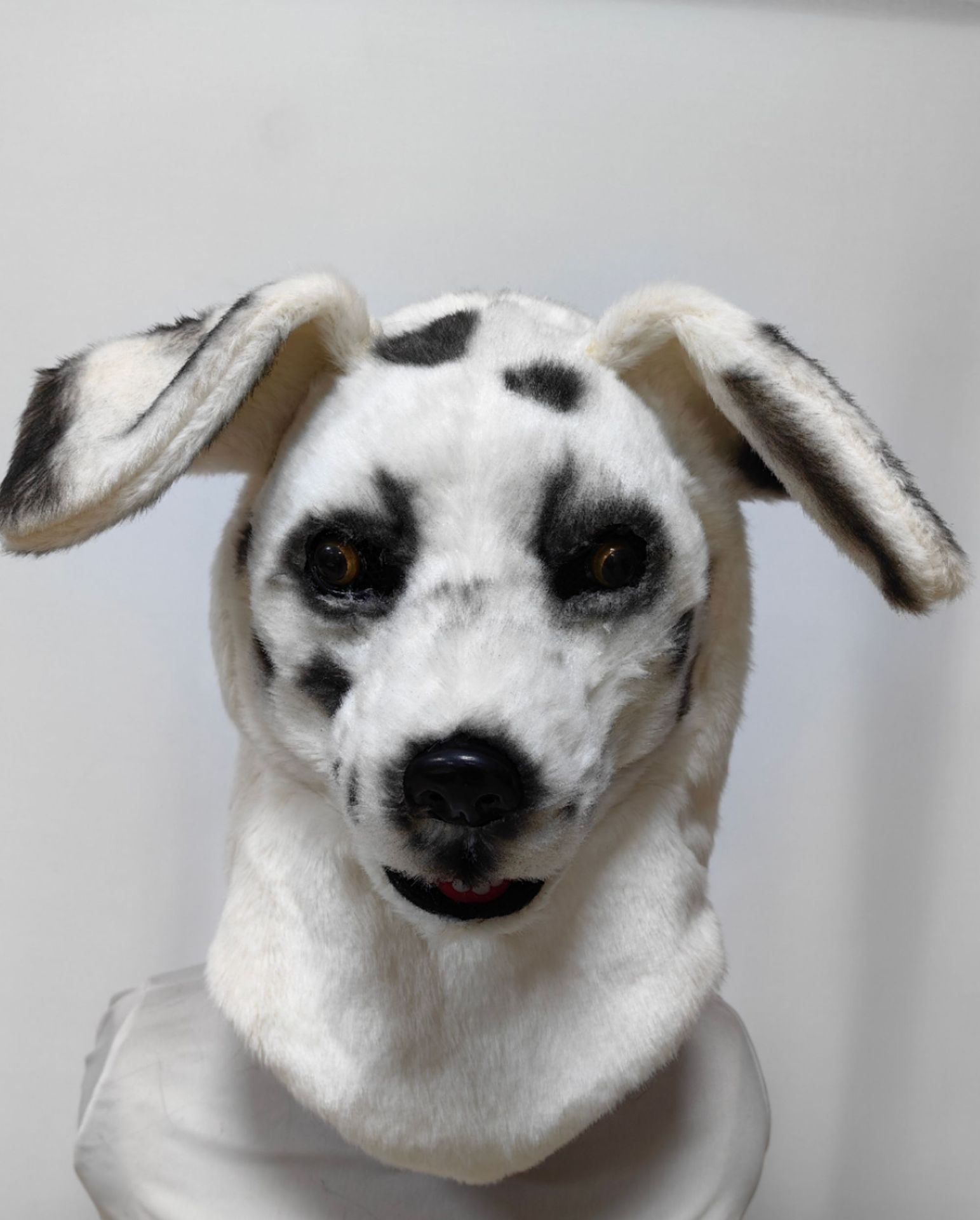 Plüsch Liichtend Déier Kappbedeckung mat beweegleche Mond Partymaske Cosplay Maskerade Kostüm Requisiten_voghion.com