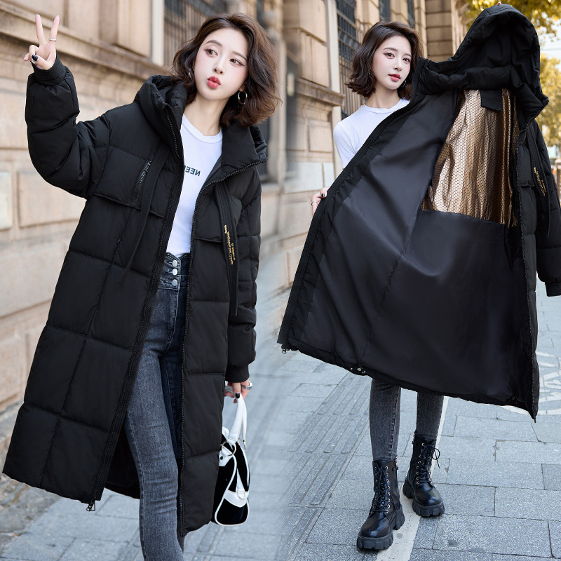 Rusia nuevo invierno de 2025, ropa de algodón de pluma espesa para mujeres, chaqueta de algodón suelta coreana, chaqueta de moda
