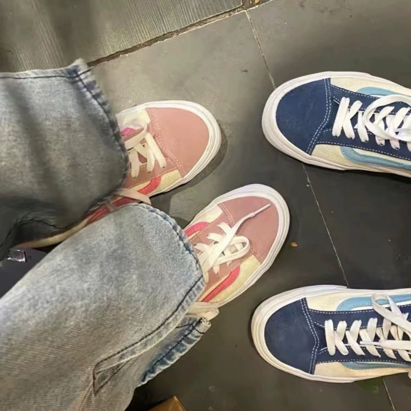 Vans, классические кеды для мужчин и женщин для любимых, универсальная тканевая обувь