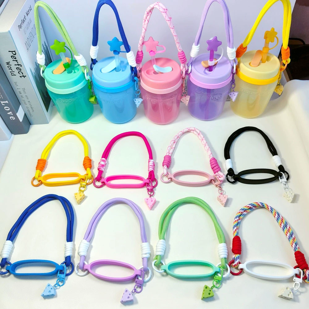 Силиконовый чехол для бутылки с водой, кольцо для чашки с водой, ремешок для чашки с водой, пряжка для бутылки с водой, ручка для чашки, силиконовое кольцо на шнурке, чехол для бутылки, кольцо для чашки