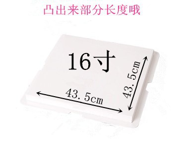 Caja de pastel de cumpleaños 6 "8" 9 "10" 11 "12" 14 "16" almohadilla de pastel personalizada