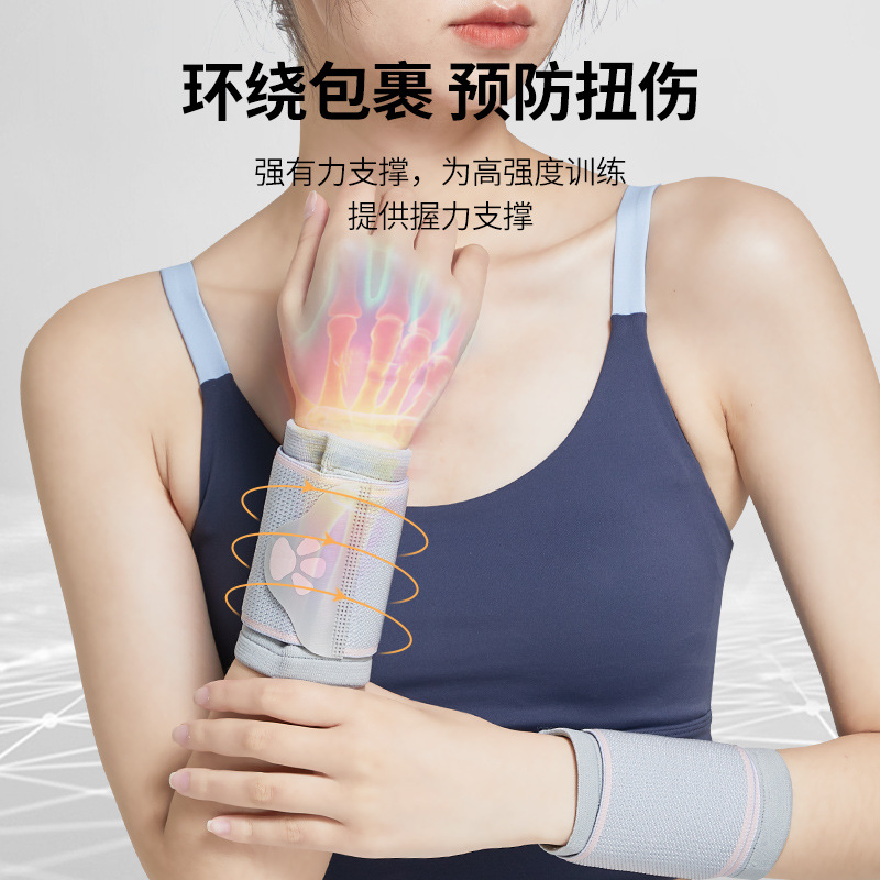 Guantes de fitness banda de refuerzo protector de muñeca piel de vaca protector de Palma sola barra dura pull-up correa de muñeca para entrenamiento fitness mujeres